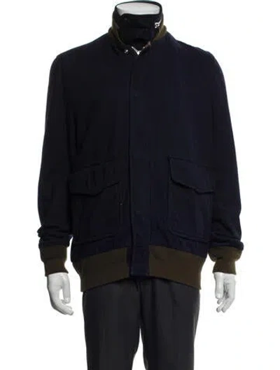 Pre-owned Sacai Jacket In Blue