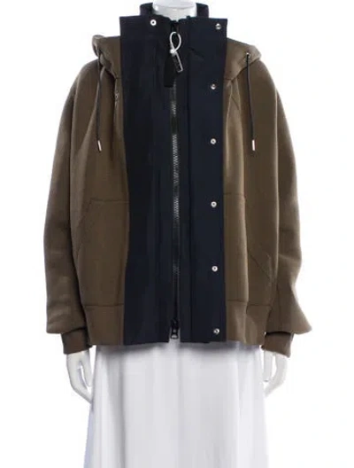 Pre-owned Sacai Jacket In Blue