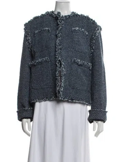 Pre-owned Sacai Jacket In Blue