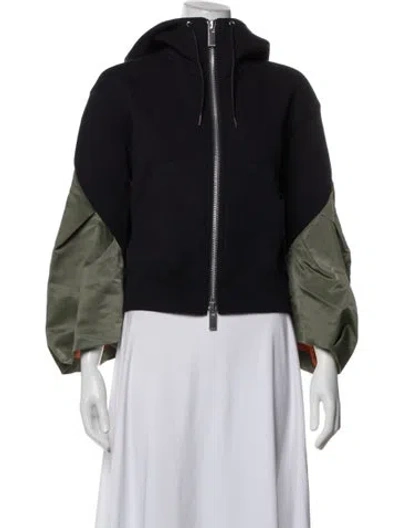 Pre-owned Sacai Jacket In Blue