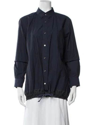 Pre-owned Sacai Jacket In Blue