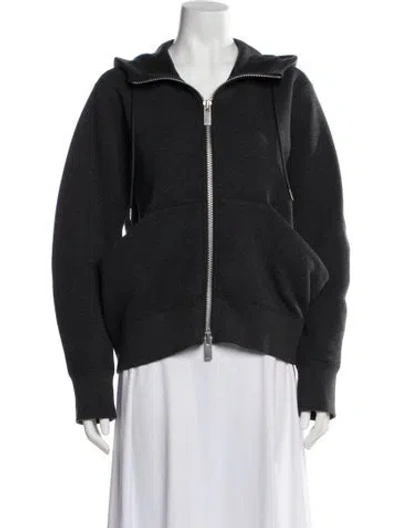 Pre-owned Sacai Jacket In Gray