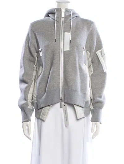 Pre-owned Sacai Jacket In Gray