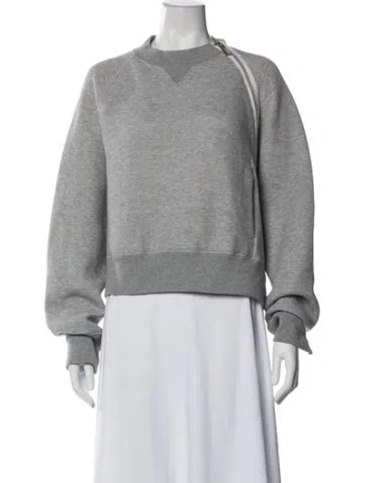 Pre-owned Sacai Jacket In Gray