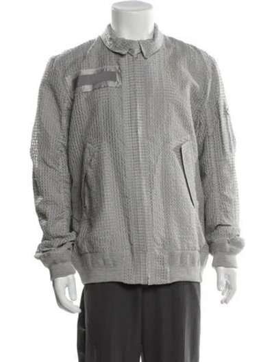 Pre-owned Sacai Jacket In Gray