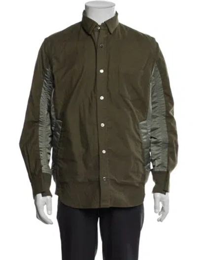 Pre-owned Sacai Jacket In Green