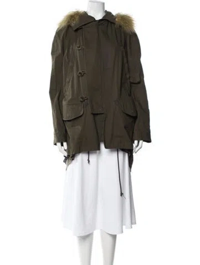 Pre-owned Sacai Jacket In Green