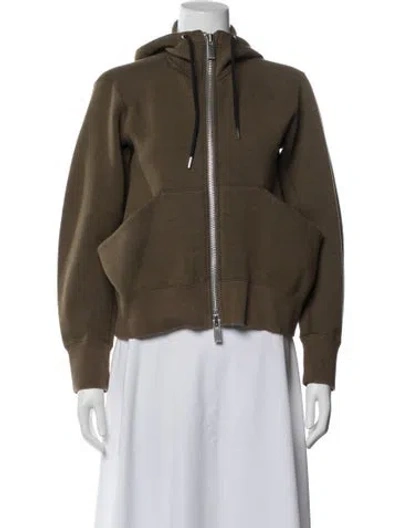 Pre-owned Sacai Jacket In Green