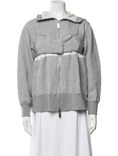 Pre-owned Sacai Jacket In Grey