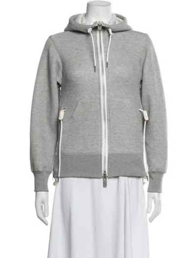 Pre-owned Sacai Jacket In Grey