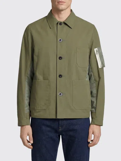 Sacai Pocket Panelling Jacket In Green