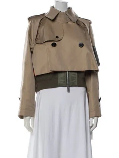 Pre-owned Sacai Jacket In Neutral