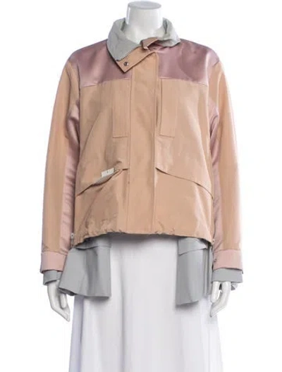 Pre-owned Sacai Jacket In Neutral