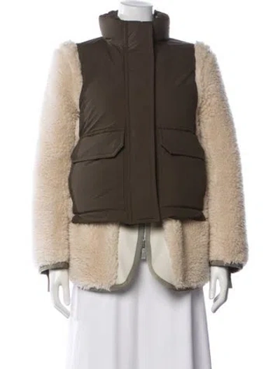 Pre-owned Sacai Jacket In Neutrals