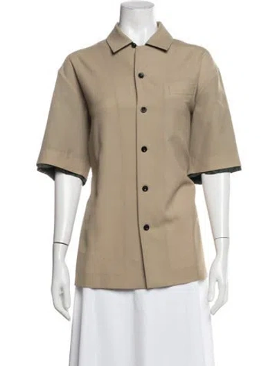 Pre-owned Sacai Jacket In Neutrals
