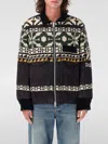 Sacai Pattern Long-sleeved Jacket In Grün