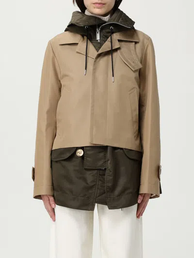 SACAI JACKET SACAI WOMAN COLOR BEIGE,H30376022