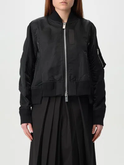SACAI JACKET SACAI WOMAN COLOR BLACK,G49454002
