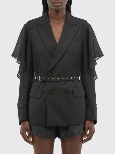 Sacai Jacket Woman  In Black