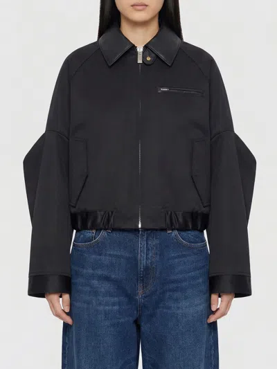 Sacai Jacket Woman  In Black