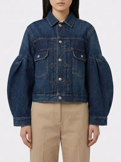 Sacai Jacket Woman  In Blue