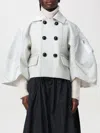 Sacai Jacket  Woman Color Grey In Grau