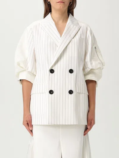 Sacai Jacket  Woman Color White