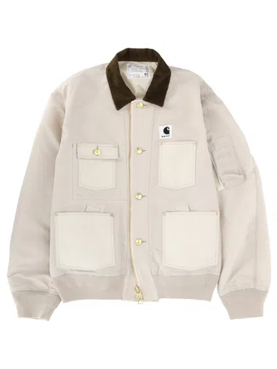 Sacai " Jacket In Neutral