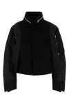 Sacai Jackets In Black