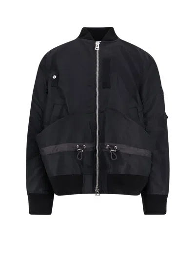 Sacai Jackets Black