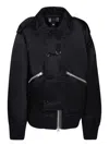 Sacai Jackets In Black