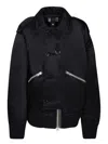 Sacai Jackets In Black