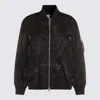 Sacai Ribbed High Collar Jacket With Side Pockets