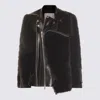 Sacai Jackets Blacks And Greys In Black