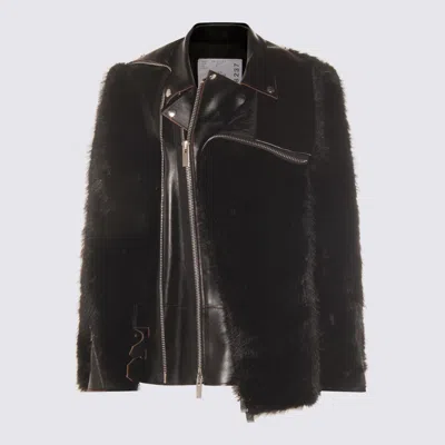 SACAI JACKETS BLACKS AND GREYS