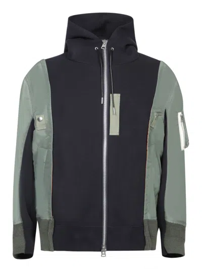 Sacai Jackets In Black