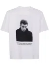 Sacai James Dean Cotton Popelin T-shirt Clothing In White