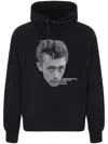 Sacai James Dean Hoodie In Black