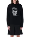 Sacai James Dean Hoodie In Black