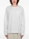 Sacai James Dean Langarmshirt In White