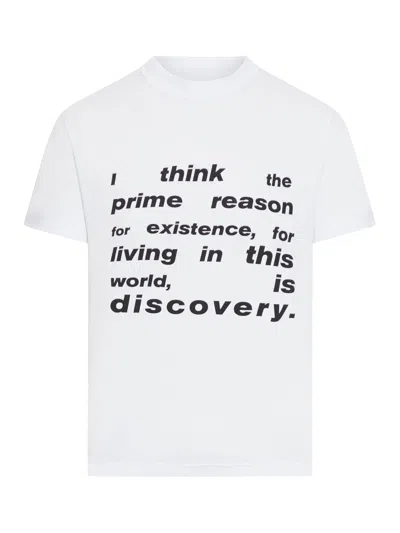 Sacai James Dean T-shirt In White