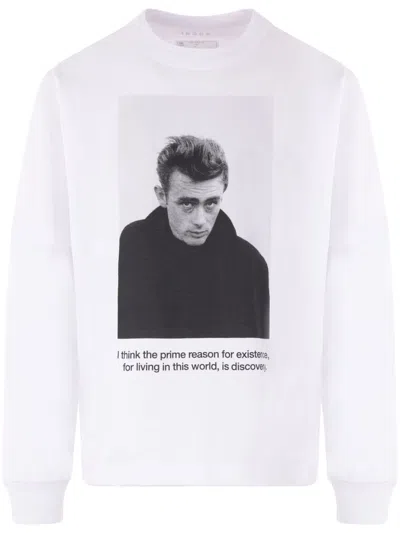 Sacai James Dean T-shirt In White