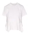 Sacai Short-sleeved T-shirt In Neutral