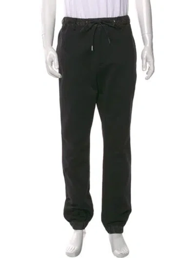 Pre-owned Sacai Joggers In Black
