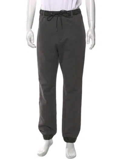 Pre-owned Sacai Joggers In Gray