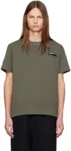 Sacai Khaki Gonz Edition Patch T-shirt In 840 B/khaki