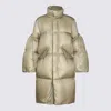 Sacai Long Down Jacket With Sculpted Sleeves
