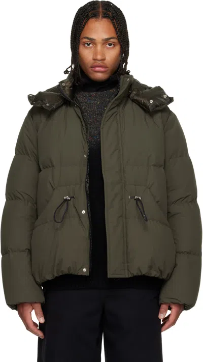 Sacai Khaki Ripstop Down Jacket
