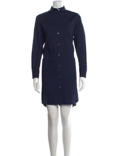 Pre-owned Sacai Knee-length Dress In Blue