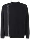 Sacai Knit Blouson Clothing In Black